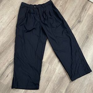 Vintage DryJoys FootJoy Size Large Golf Rain Pants Size Zipper VTG Tweed Detail